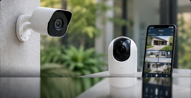Smart security cameras